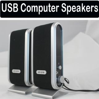 Stereo Mini Power Computer Speakers Speaker for Laptop PC New