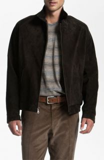 Remy Leather Calf Suede Barracuda Jacket