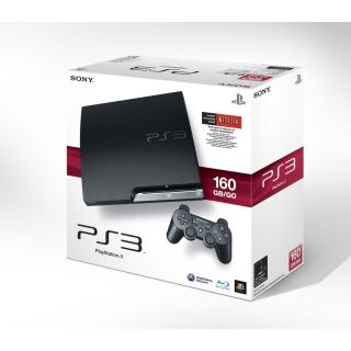 PlayStation 3 160 GB Slim Model Game Console System PS3 CECH 3001A