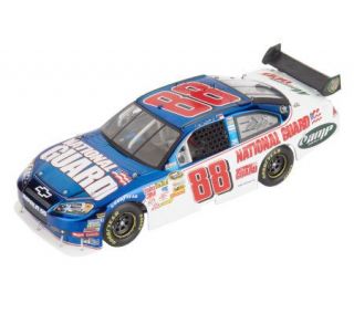 DaleEarnhardtJr 2009 #88 National Guard Color Chrome 124 Scale Car 