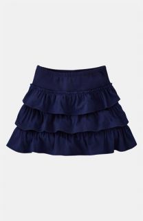 Mini Boden Ruffle Jersey Skirt (Toddler)