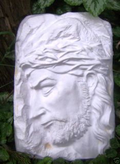 Plaster Concrete Mold Mould Jesus Face Plastic Mold