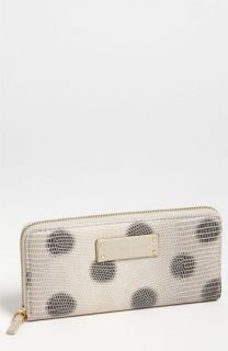 MARC BY MARC JACOBS Take Me   Lizzie Spot Embossed Zip Around Wallet