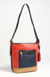 COACH Colorblock Leather Duffel