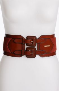 Burberry Leather & Suede Belt