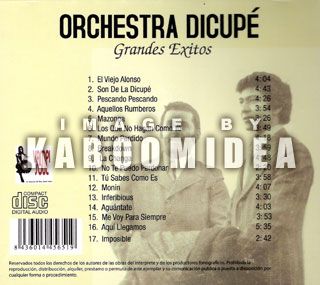 Orchestra Dicupe Aqui Llegamos Exitos CD Salsa Orquesta
