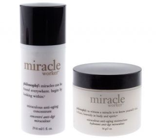 philosophy miracle worker concentrate & moisturizer duo Auto Delivery 