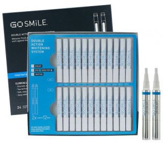 Go Smile 24 Double Action Ampoules & Whitening Pen Duo —