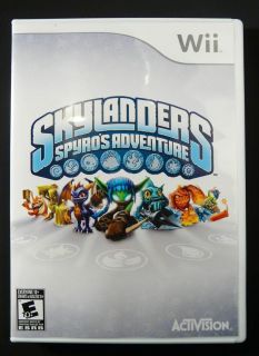 Spyros Adventure Skylanders Video Game Only for Wii Replacement Disk