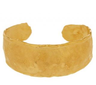 Veronese 18K Clad Large Bruciato Sculpted Cuff —