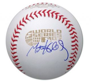 Matt Holliday Autographed 2007 World Series MLBBaseball —