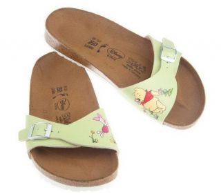 Birkis Winnie the Pooh & Piglet Print Buckle Sandals —