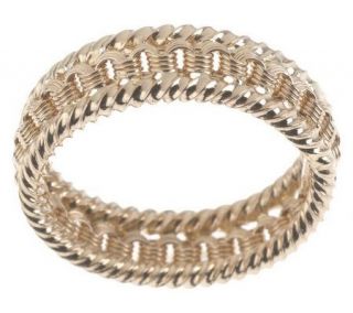 EternaGold Woven Band Ring 14K Gold —