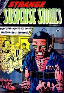 Complete Strange Suspense Stories Comics Books on DVD Horror Classic