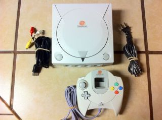 Sega Dreamcast White Console Used Comes COMPLETE 