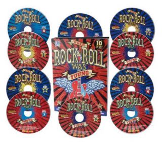 When Rock &Roll Was Young Hits 10 CD Set —