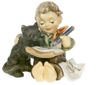 Hummel The Cats Meow Figurine w/ First Issue Backstamp — 