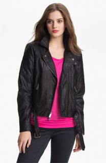 Two by Vince Camuto Faux Leather Moto Jacket