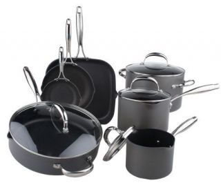   Hard Anodized Dishwasher Safe Nonstick 11 pc. Cookware Set —