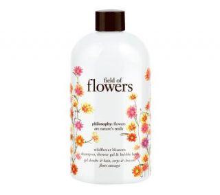 philosophy wildflower shower gel, 16 oz —