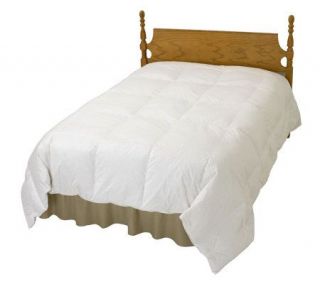 Northern Nights Full/Queen 370TC White Goose Down Comforter — 