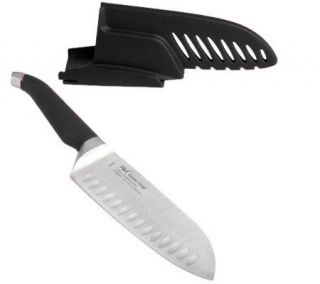 Rachael Ray 7 Forged Santoku Knife with Sharp & Store Sheath