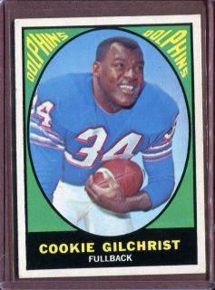  our store pesamember 1967 topps 74 cookie gilchrist ex mt # d30001