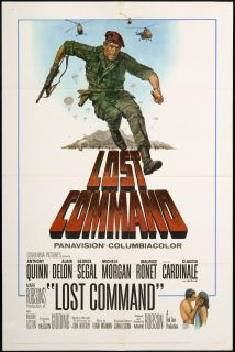 Lost Command 1966 Original U s One Sheet Movie Poster