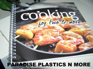 Pampered Chef Cooking for Two More Cook Book Cookbook Recipe Food New