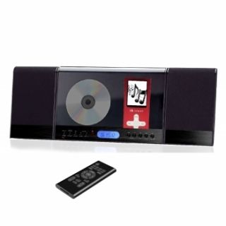 Supersonic Micro Shelf Stereo CD Player System iPod New