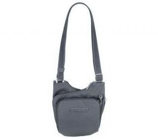 Travelon Anti Theft Double Compartment Shoulder Bag —