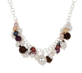 Arte dArgento Sterling Multi gemstone 20 Necklace —