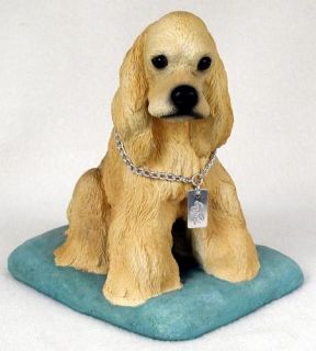 Cocker Spaniel Statue Figurine Home & Garden Decor. Dog Products & Dog