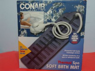 CONAIR Thermal Spa Soft Bath Mat MBTS2N Jacuzzi hot tub used
