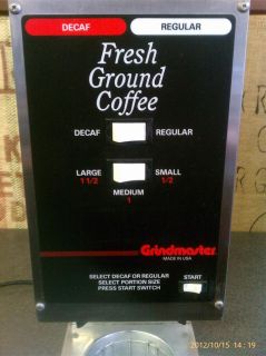 Grindmaster Dual Hopper Coffee Bean Grinder 250 3A Works Perfectly