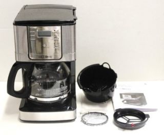  coffee 12 cup stainless steel programmable coffee maker water filter