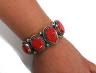 Kirk Smith – Wild Coral Cuff – One of A Kind Creation