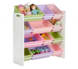 Honey Can Do Pastel Colors Sort and Store Toy Organizer —