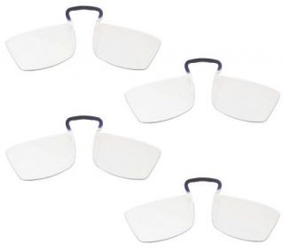 Set of 4 Wallet Sized Readers w/ Polycarbonate Lenses —