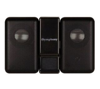 iSymphony Portable Mini Speakers for iPod   Black —