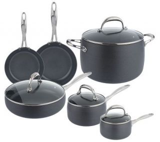 Earthpan Hard Anodized Nonstick 10 piece Cookware Set —
