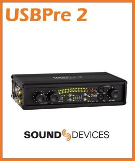  Devices USBPre 2 Microphone Interface for Computer Audio Mfr USBPRE 2