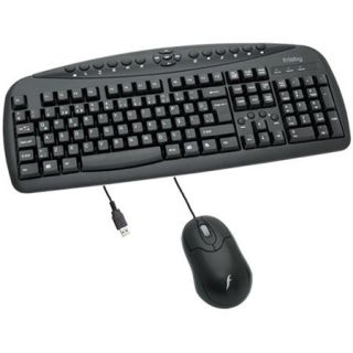  Keyboard 21 Hot Keys Mouse Combo Bundle for Computer Desktop PC