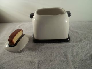 Very Cool Collectible Toaster Cookie Jar Retro Look Nice