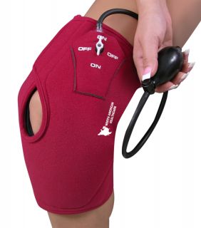 Hot Cold Compression Knee Wrap Air Pump Provides Desired Inflattable
