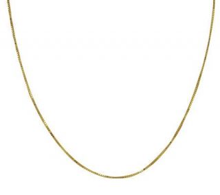 EternaGold 28 Solid Box Chain Necklace14K Gold, 3.8g —