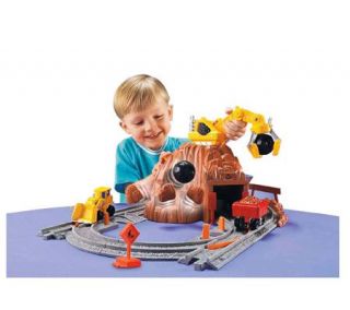 Fisher Price GeoTrax Rail & Road System   Construction Site — 