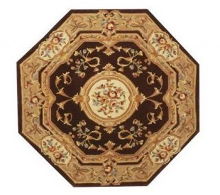 Royal Palace BloomingMedalli 56X56 Octagon HandmadeWoolRug