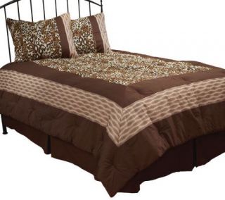 Joan Lunden Home Kenya 4 piece KG Comforter Set —