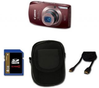Canon PowerShot 3.2 Diag Touch LCD 12MP Digital Camera Bundle